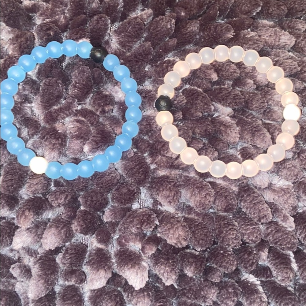 2 Lokai bracelets